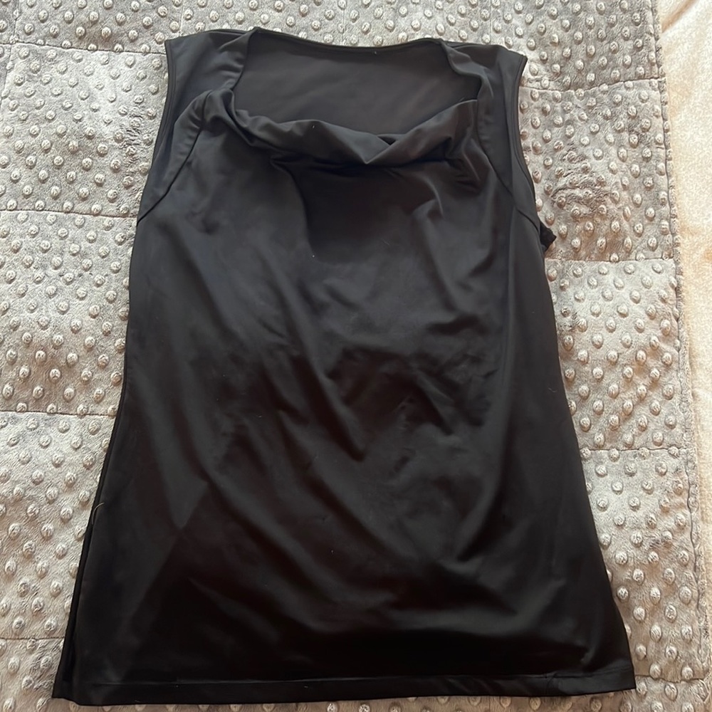 Black tank top